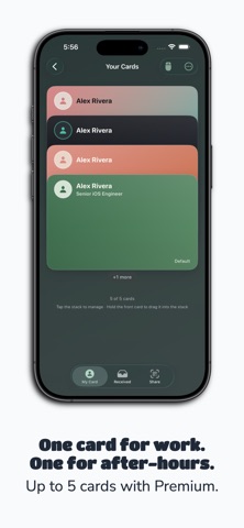 HandleMe: Digital Cards Screenshot 4 of 10