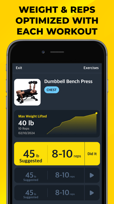 Workout Planner & Gym Trackerのおすすめ画像7