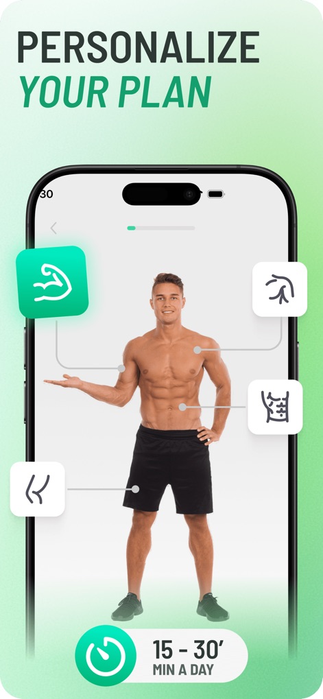30 Day Fitness - Home Workout - Customized Routines