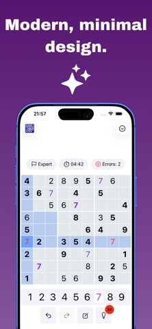 Classic Sudoku: Ad-Free iPhone screenshot