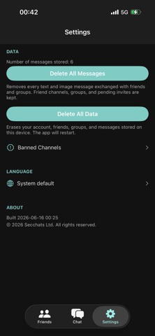 Secure Chats Screenshot 8 of 8