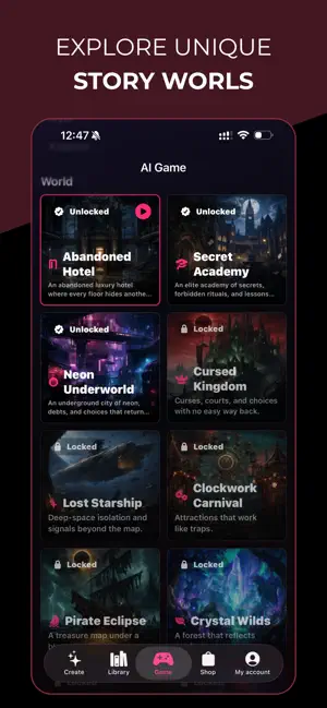 StoryRush: AI Story Game screenshot 4