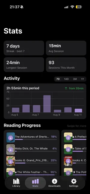 Sutra - eBook & Comic Reader screenshot 3