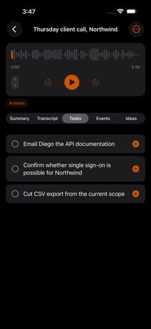Sayo - Voice to Notes Screenshot 5 of 8