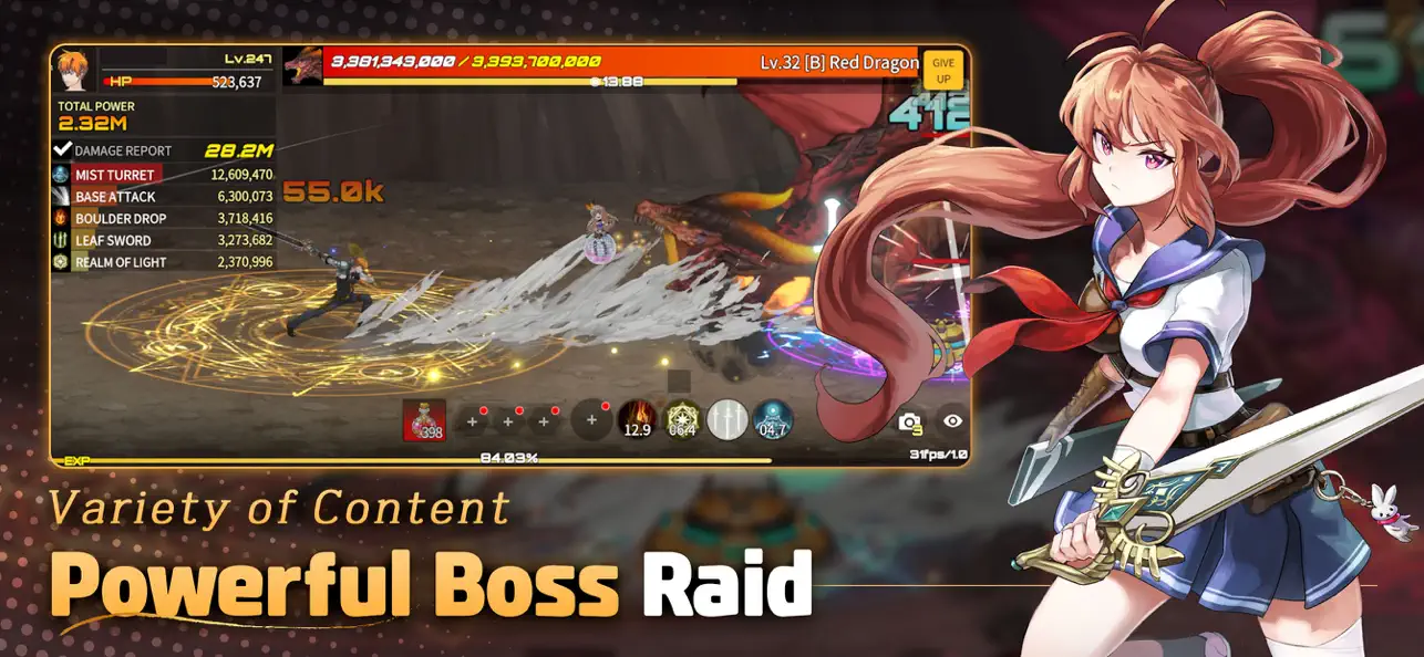 Battle Ranker in Another World Hack screenshot 5 - game app interface