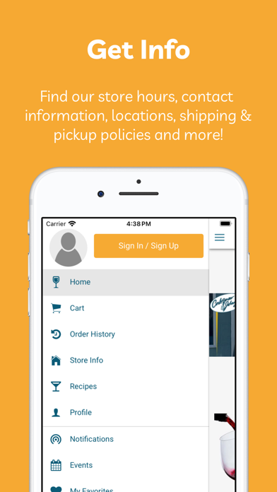 Corkscrew Johnnys iPhone screenshot 2 - Shopping app