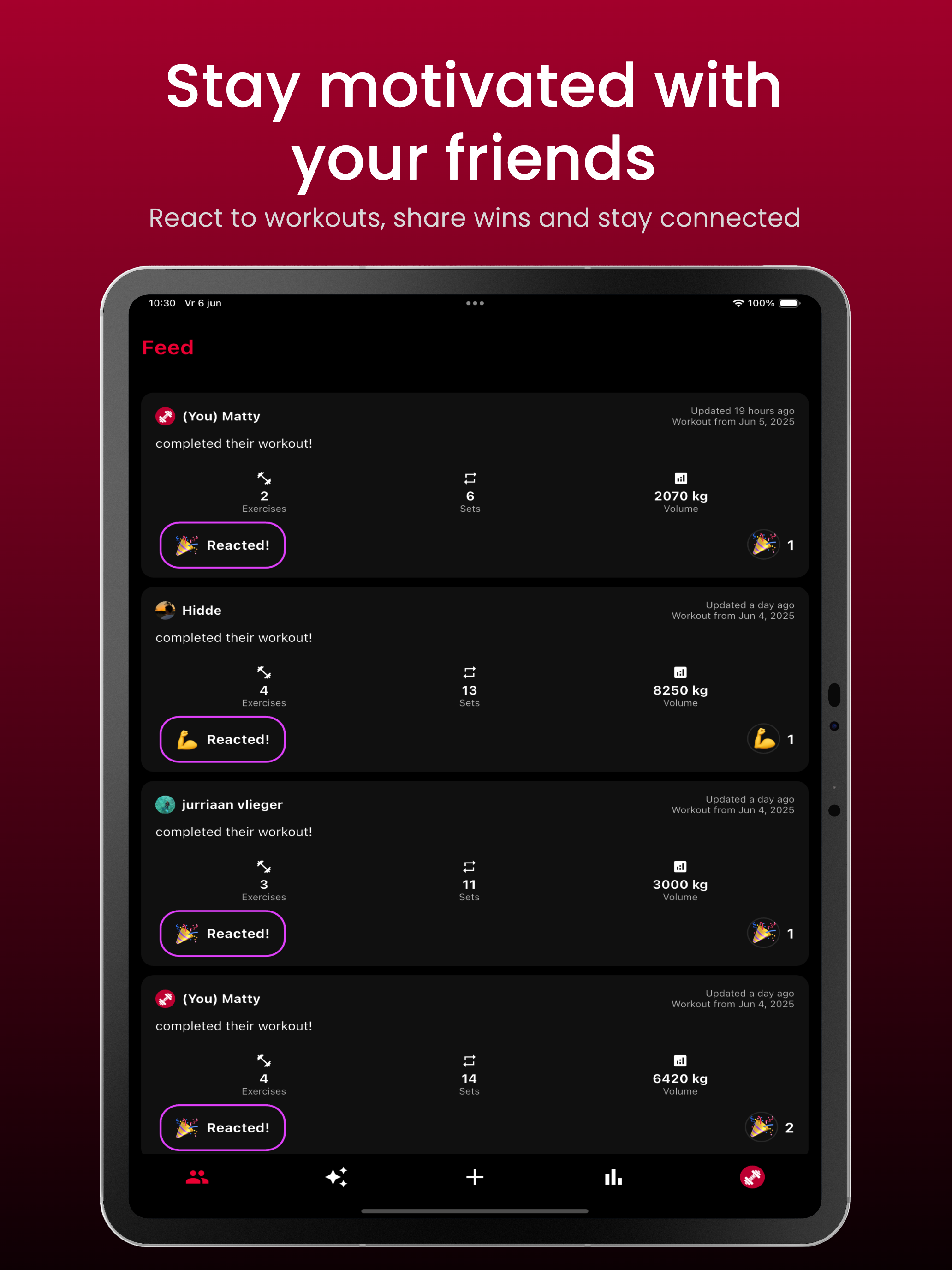 MuscleMate: Fitness Tracker