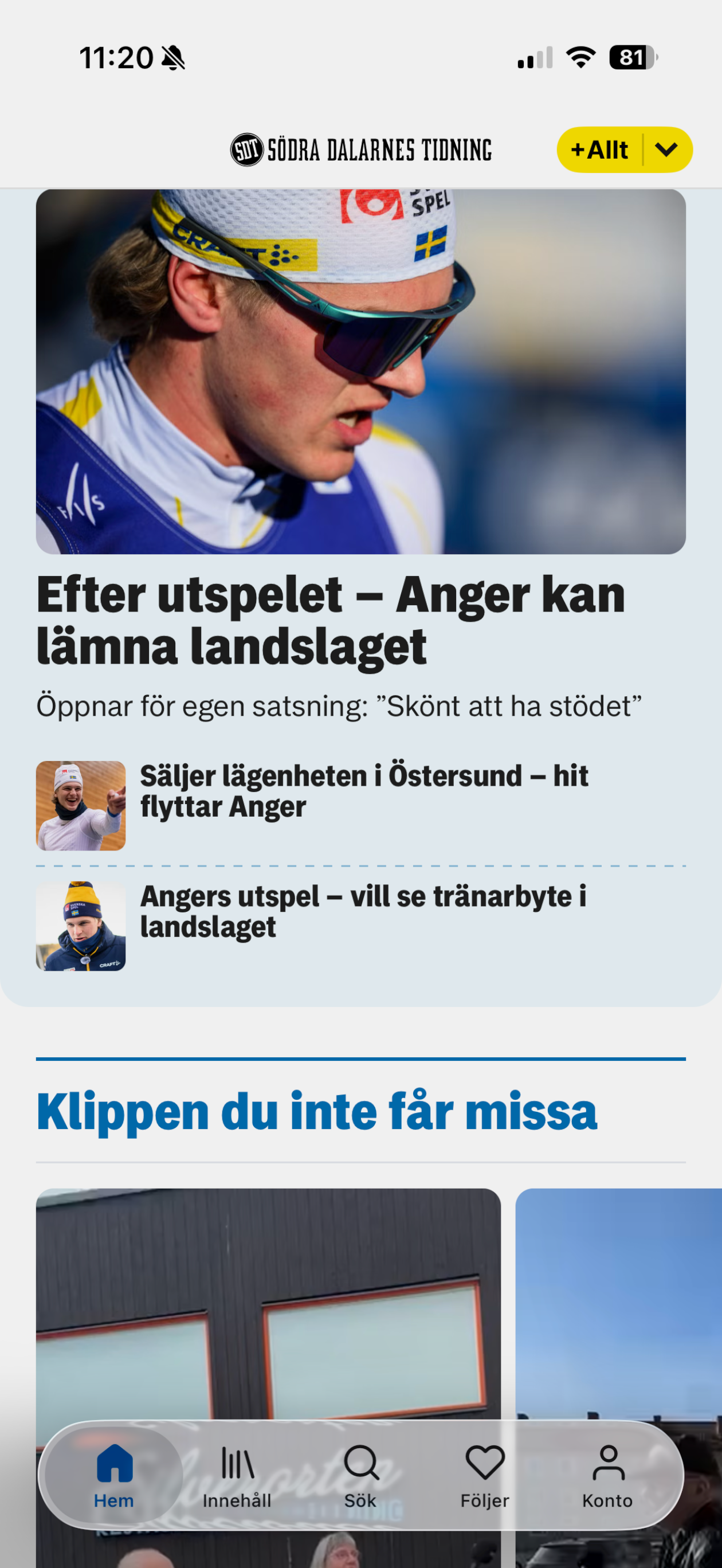 Södra Dalarnes Tidning screenshot 3