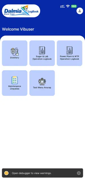 Dalmia Log Book screenshot 2