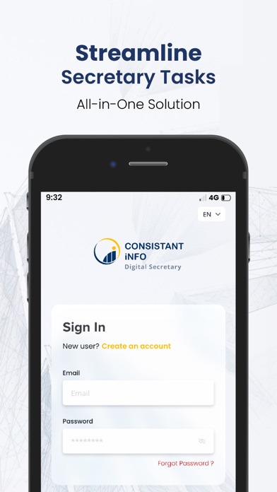 Consistant Info Screenshot