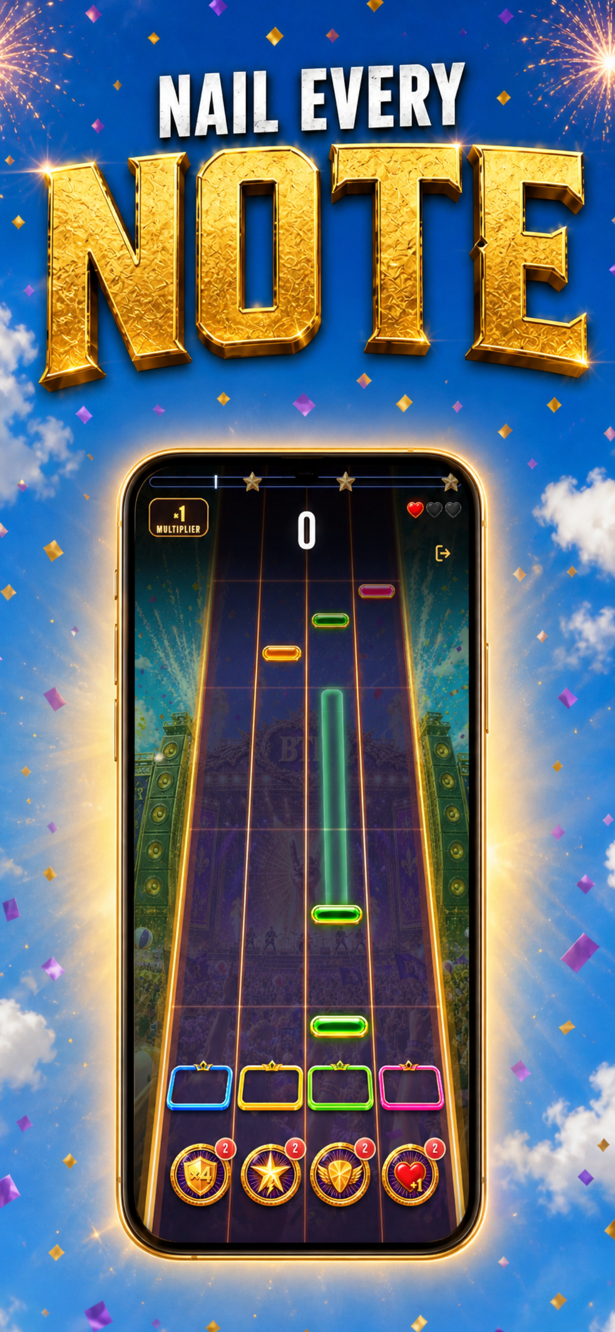 Born To Rock: Rhythm Game screenshot 3