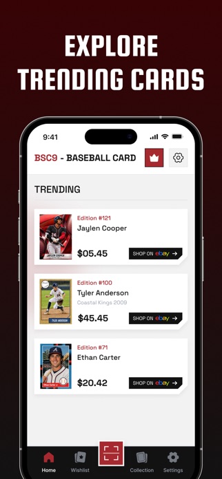 Baseball Card Scanner - BSC9 Screenshot 8 of 8