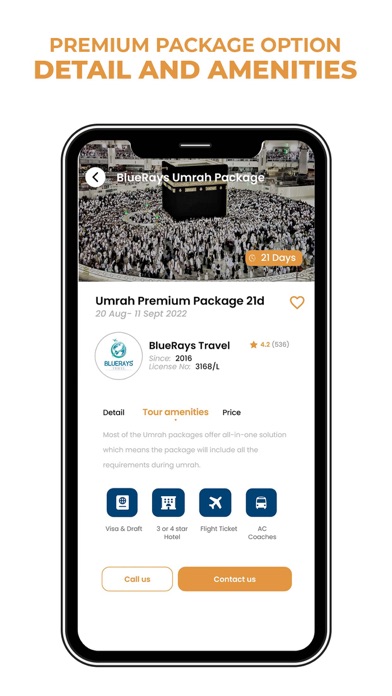 Ummrah Packages Screenshot