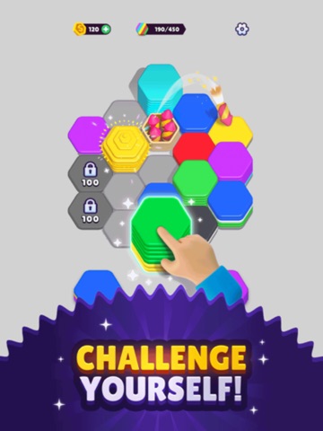 Hexa Sort : Color Puzzle Game！