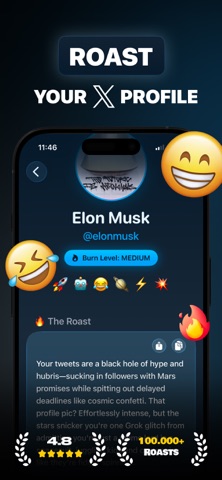 Savage Profile Roasting App Screenshot 1 of 4