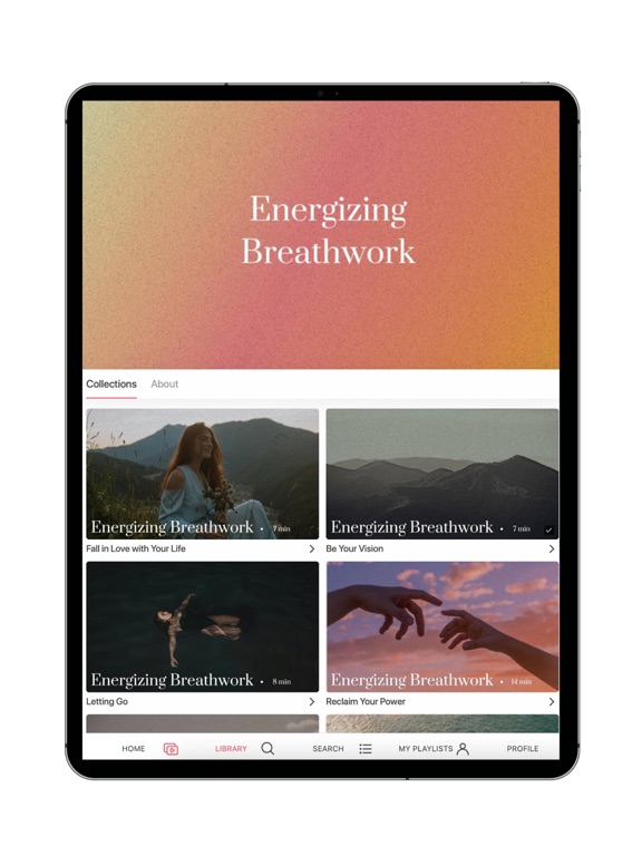 Retreat: Your Daily Retreat iPad screenshot 2 - Health & Fitness app