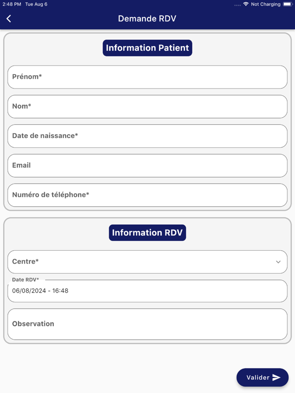App screenshot