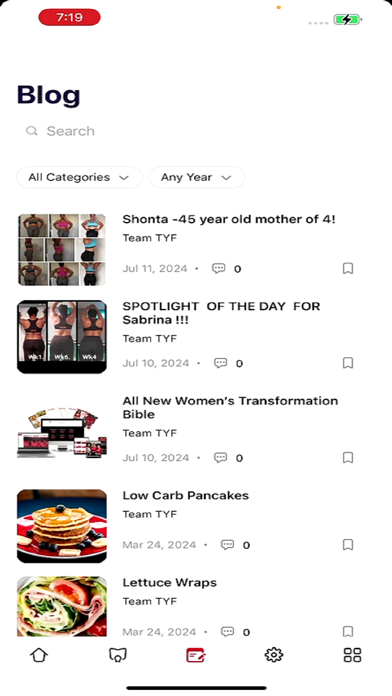 Transform You Fitness Screenshot