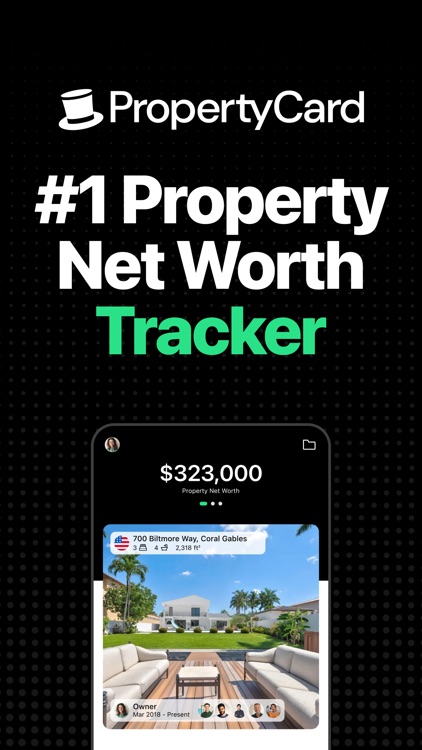PropertyCard Net Worth Tracker