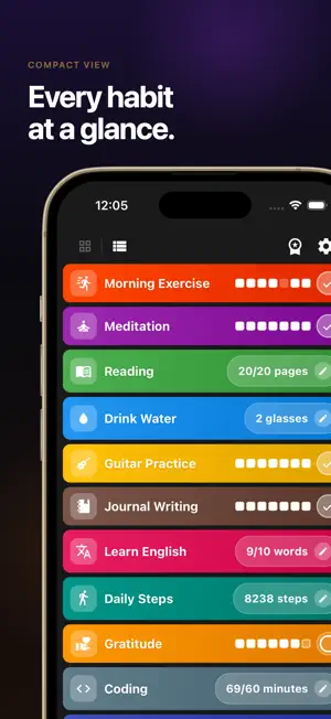 Habit Tracker & Goal Planner screenshot 3