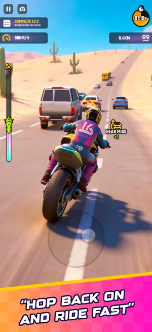 Rush Bike 3D: Bike Racing Game screenshot 1