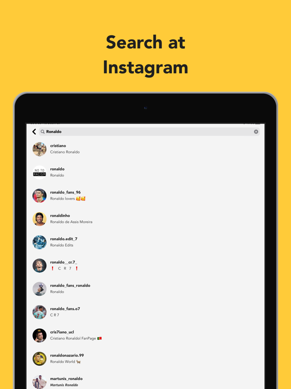 App screenshot