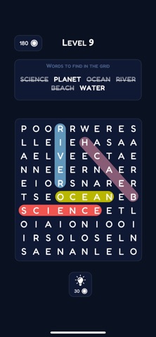Word Search - Fun Puzzle Game! iPhone screenshot