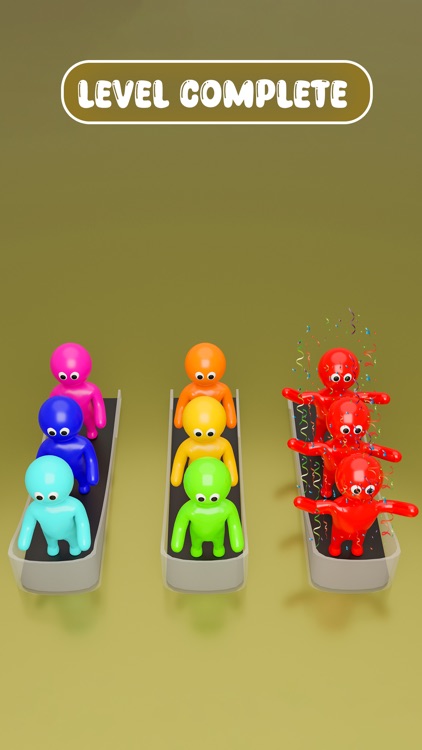 Crowd Sort Color Puzzle Game screenshot-4