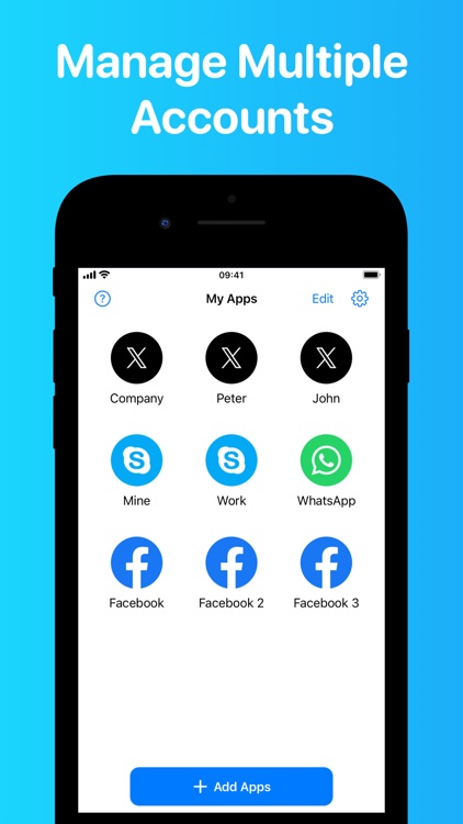 Dual Space: Multiple Accounts.