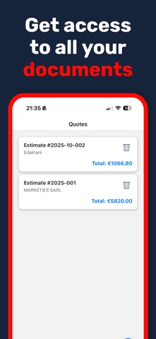 Invoiciz: Easy Invoice Maker Screenshot 3 of 5