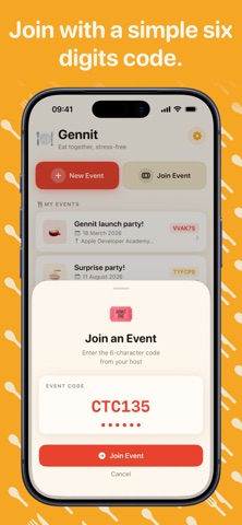 Gennit - Food allergy parties screenshot