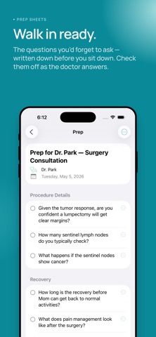 KeptWell Care iPhone screenshot
