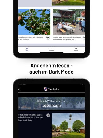 Idenheim iPad screenshot