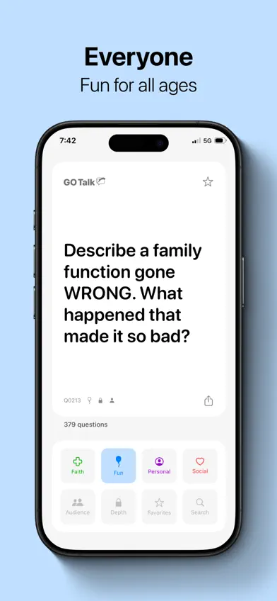 GO Talk discussion starter screenshot 2