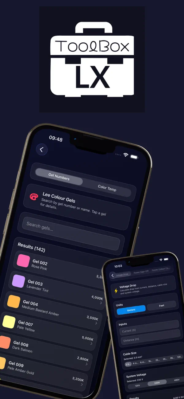 #2. LX ToolBox (iOS) 由: 1BIGRIG Ltd