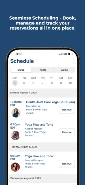 Roots & River Yoga screenshot 3