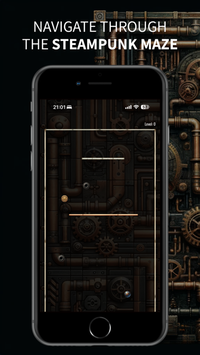 Screenshot #1 pour The Steam Punk Labyrinth Game