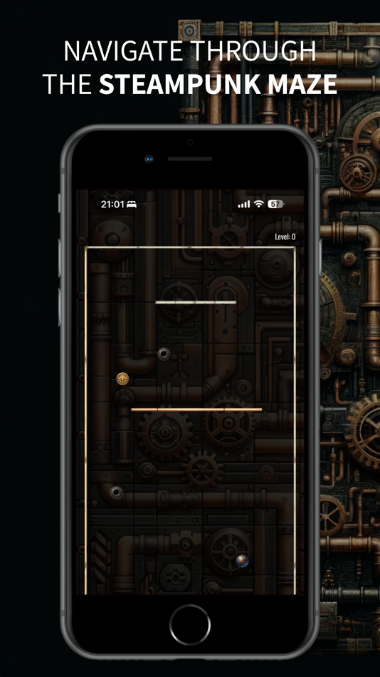 #1. The Steam Punk Labyrinth Game (iOS) 由: Philipp Baldauf