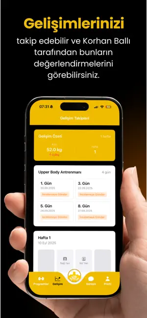 Korhan Ballı: Online Coaching iPhone screenshot 4
