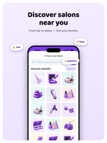 Salonify: Beauty Booking App iPad screenshot