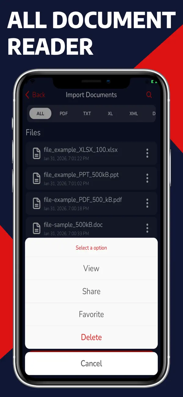 #3. Document Reader | PDF Reader (iOS) Podle: Nikunj Kavathiya