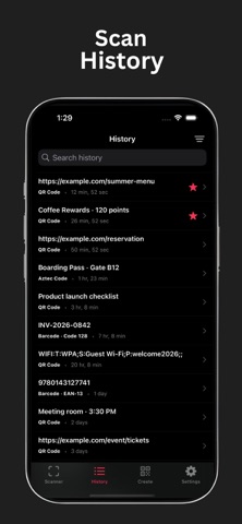 QR Code Reader ۬ iPhone screenshot