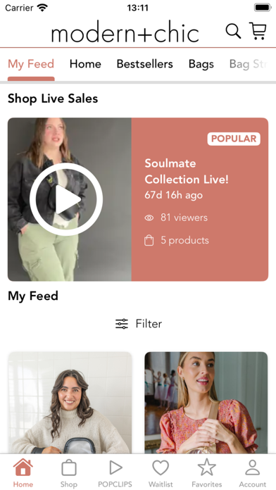 modern+chic Screenshot