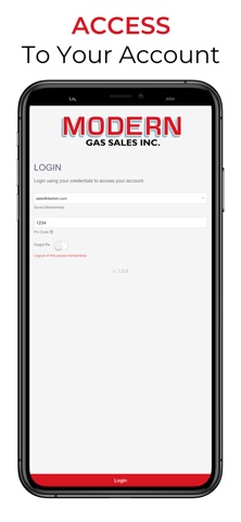 Modern Gas iPhone screenshot