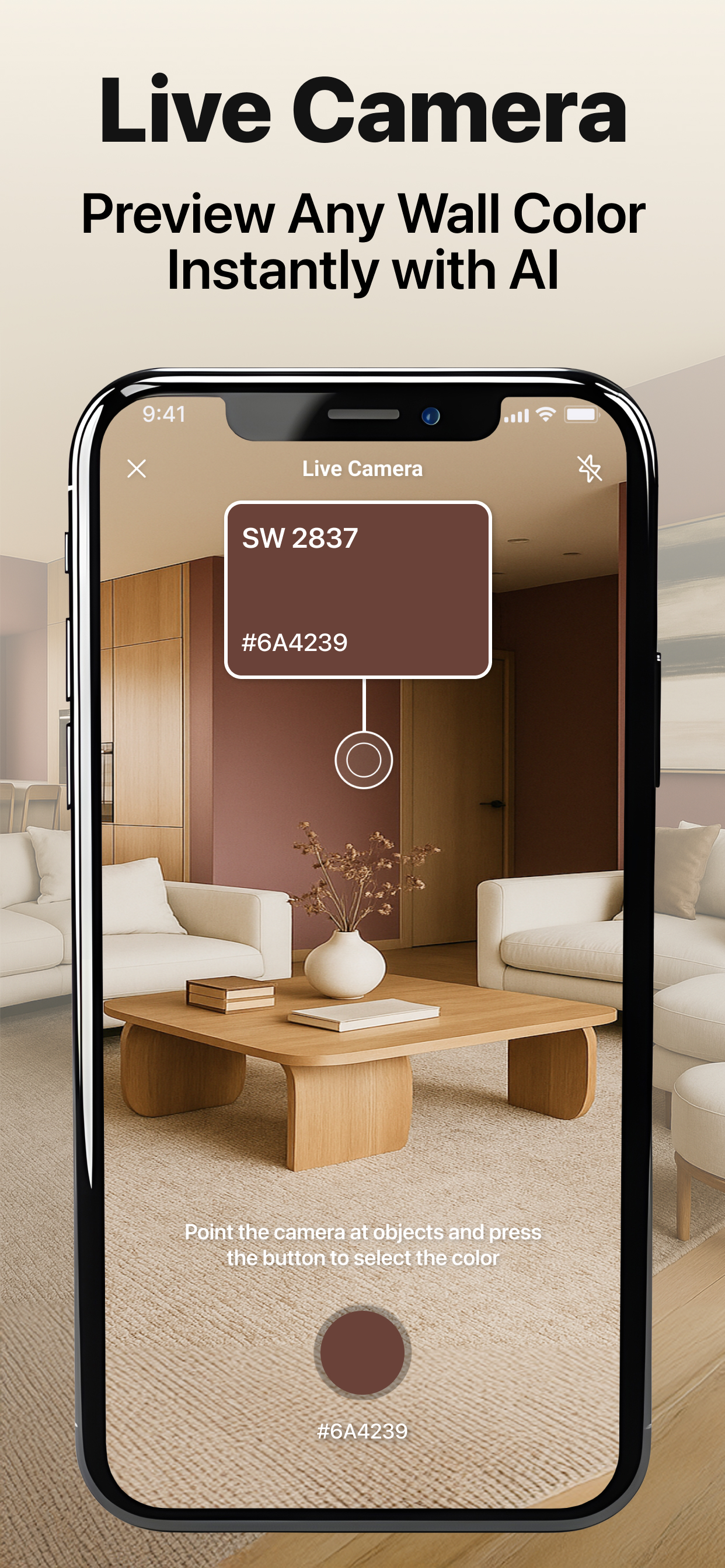AI Paint Color Visualizer