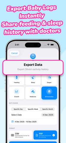BabyTracker - Feeding & Diaper screenshot