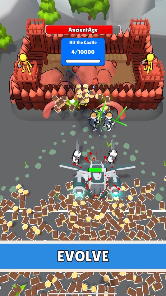 #3. Castle Kickers (iOS) بواسطة: Any Games OU