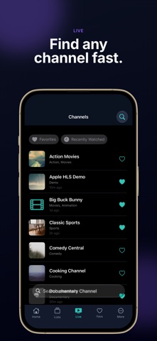 IPTV Playlist Player Screenshot 2 of 4