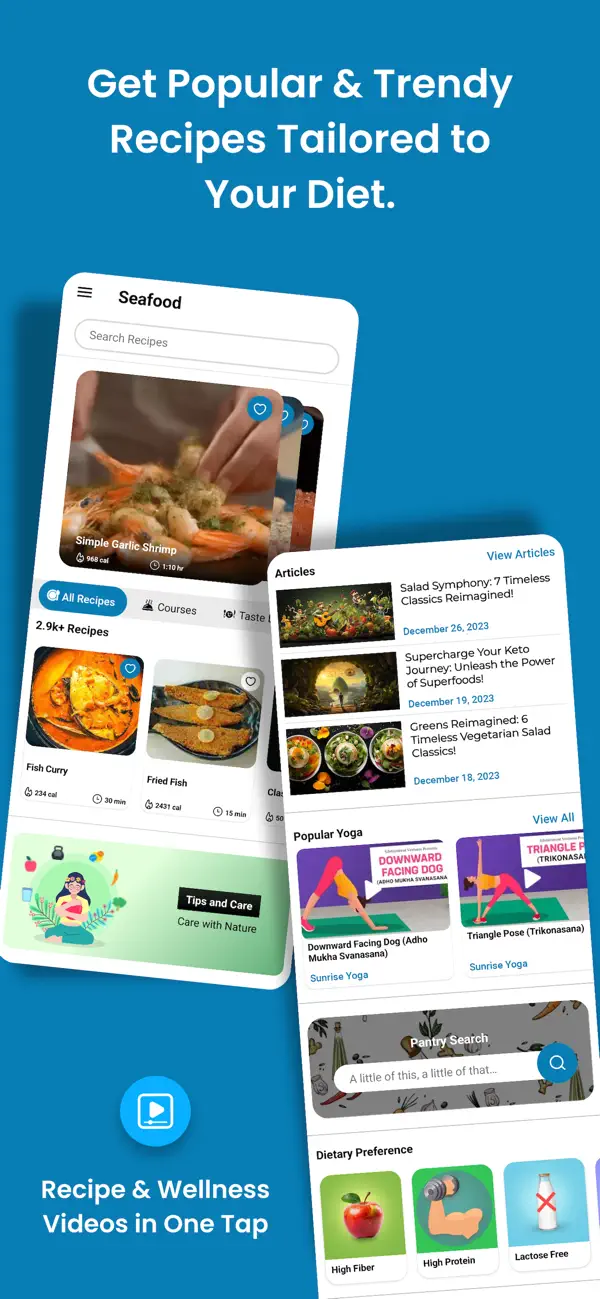 Screenshot #2 pour All Seafood Recipes Offline