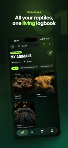 TerraTrack: Reptile Care Screenshot 1 of 6